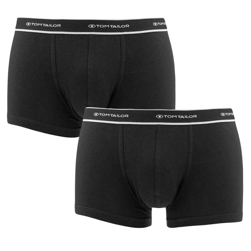 TOM TAILOR 2-pack boxers basic zwart TOM TAILOR 2-pack Boxers Basic Zwart -Boxers Winkel