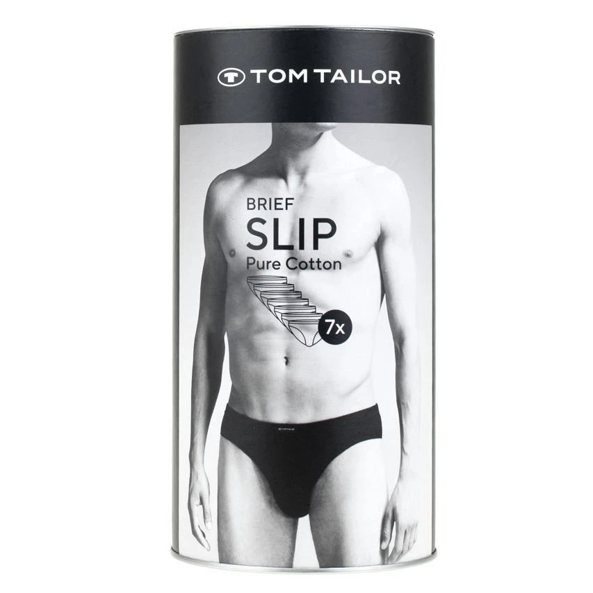 TOM TAILOR 7-pack herenslips texas basic blauw TOM TAILOR 7-pack Herenslips Texas Basic Blauw -Boxers Winkel