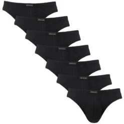 TOM TAILOR 7-pack Herenslips Texas Basic Zwart