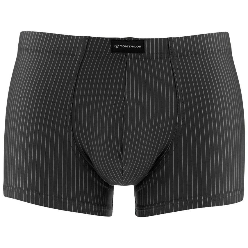 TOM TAILOR 2-pack microfiber boxers stripes zwart TOM TAILOR 2-pack Microfiber Boxers Stripes Zwart -Boxers Winkel