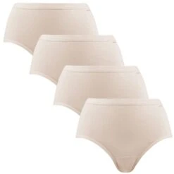 Ten Cate Dames Basics 4-pack Midi Slips Beige