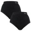 Bamboo Basics Dames 2-pack High Waist Slips Amy Seamless Zwart