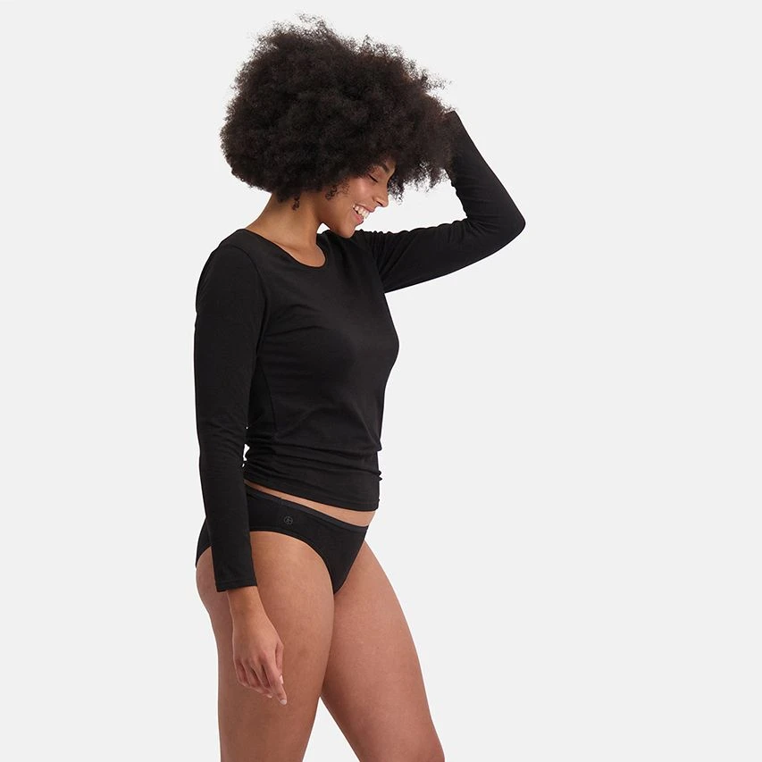 Bamboo Basics dames 3-pack taille-slips julia zwart Bamboo Basics Dames 3-pack Taille-slips Julia Zwart -Boxers Winkel