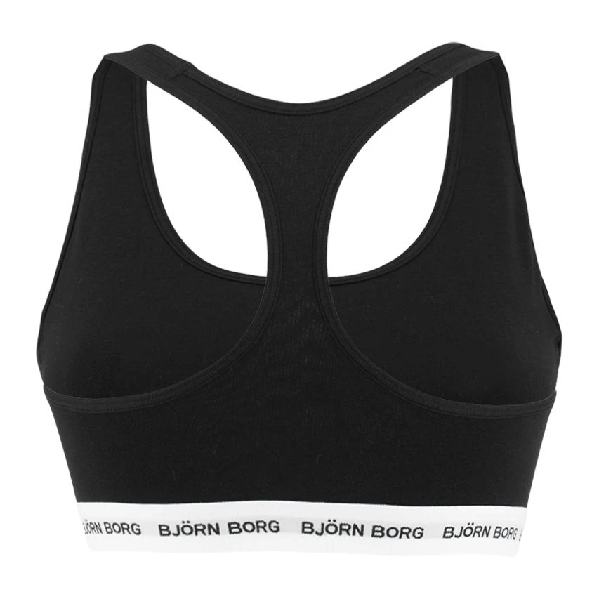 Björn Borg dames bralette logo zwart BJØRN BORG Björn Borg Dames Bralette Logo Zwart -Boxers Winkel