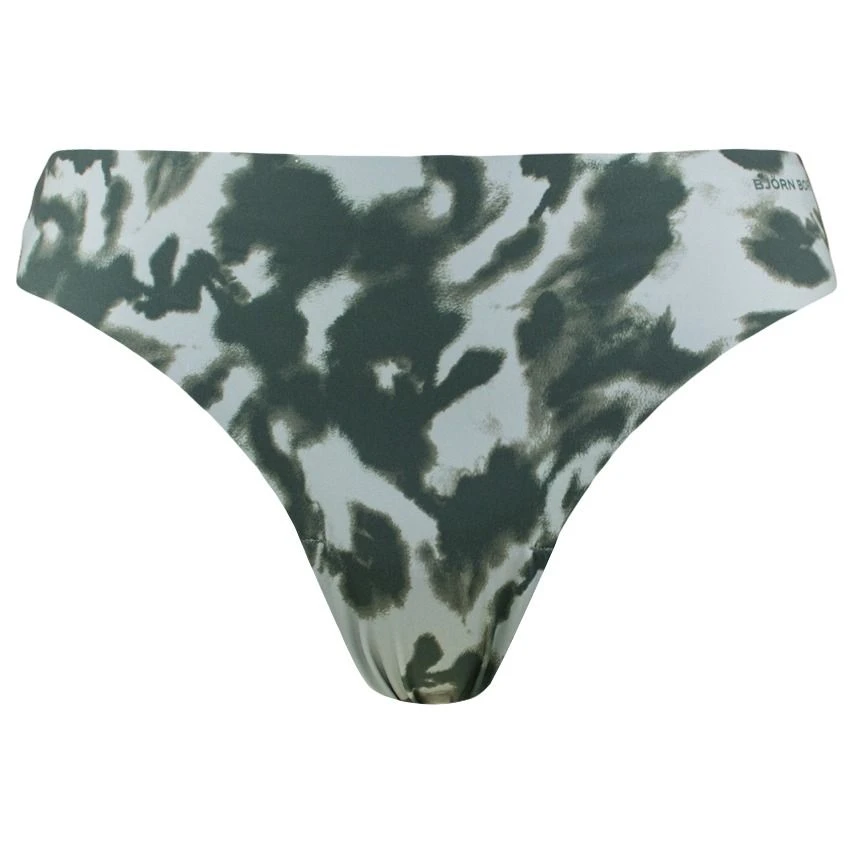Björn Borg dames invisible 3-pack microfiber strings basic print blauw & groen BJØRN BORG Björn Borg Dames Invisible 3-pack Microfiber Strings Basic Print Blauw & Groen -Boxers Winkel