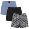 BJØRN BORG Björn Borg Cotton Stretch 3-pack Jersey Wijde Boxershorts Flower Multi