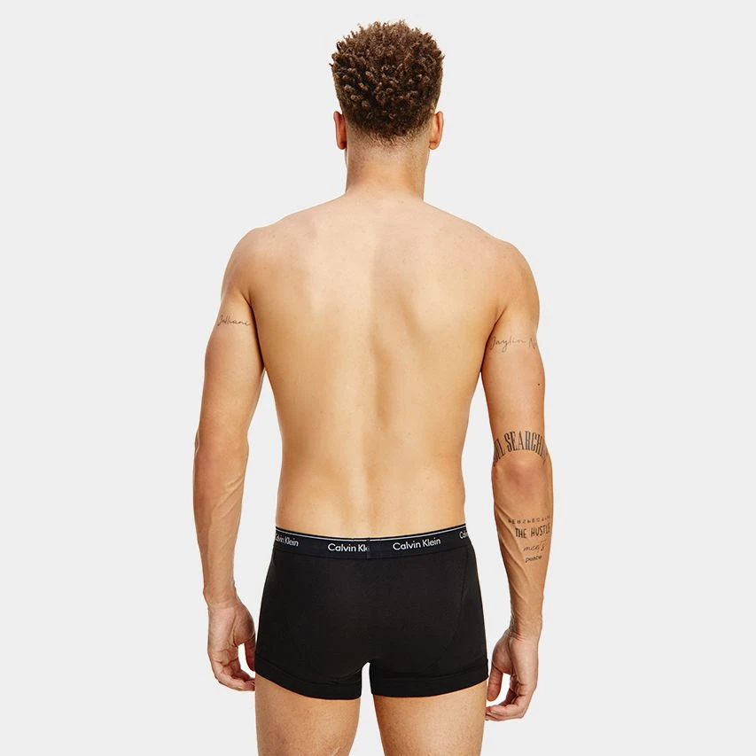 Calvin Klein classic 3-pack cotton trunks with fly zwart Calvin Klein Classic 3-pack Cotton Trunks With Fly Zwart -Boxers Winkel