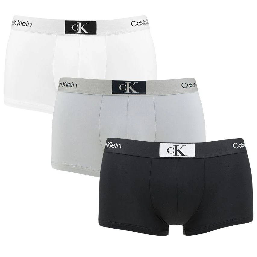 Calvin Klein 1996 3-pack microfiber boxer trunks multi Calvin Klein 1996 3-pack Microfiber Boxer Trunks Multi -Boxers Winkel