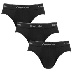 Calvin Klein Modern Cotton 3-pack Herenslips Zwart