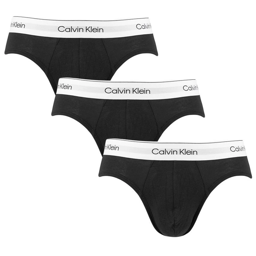 Calvin Klein modern cotton 3-pack herenslips zwart II Calvin Klein Modern Cotton 3-pack Herenslips Zwart II -Boxers Winkel
