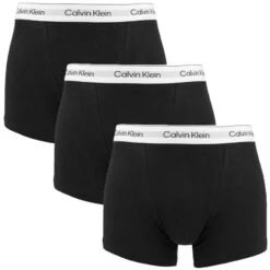 Calvin Klein Icon 3-pack Boxer Trunks Zwart