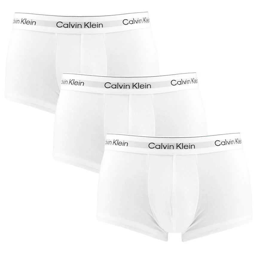 Calvin Klein icon 3-pack boxer trunks basic wit Calvin Klein Icon 3-pack Boxer Trunks Basic Wit -Boxers Winkel