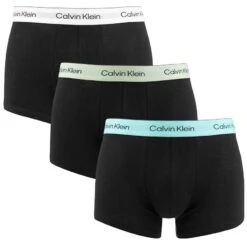 Calvin Klein Icon 3-pack Boxer Trunks Combi Zwart
