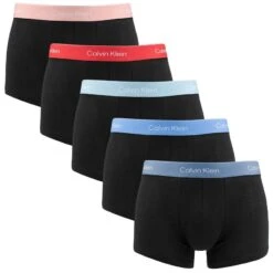 Calvin Klein Icon 5-pack Boxer Trunks Combi Zwart