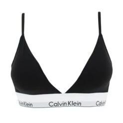 Calvin Klein Dames Lightly Lined Triangle Bralette Zwart