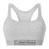 Calvin Klein Dames Reimagined Heritage Unlined Bralette Logo Grijs