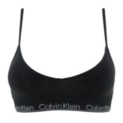Calvin Klein Dames Naturals Light Lined Triangle Bralette Zwart
