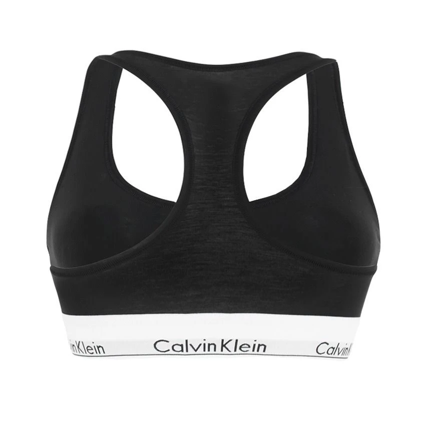 Calvin Klein dames icon cotton modal unlined bralette zwart Calvin Klein Dames Icon Cotton Modal Unlined Bralette Zwart -Boxers Winkel