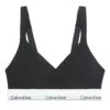 Calvin Klein Dames Icon Cotton Modal Lift Bralette Zwart