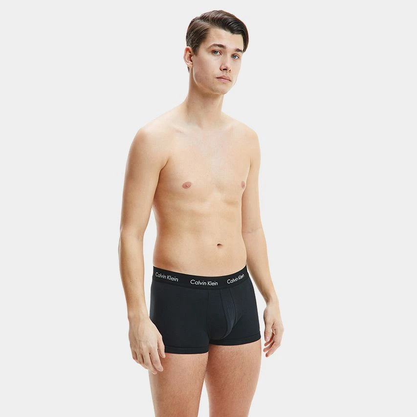 Calvin Klein 3-pack lowrise boxer trunks zwart II Calvin Klein 3-pack Lowrise Boxer Trunks Zwart II -Boxers Winkel