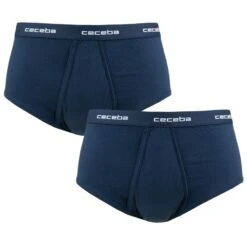 CECEBA 2-pack Herenslips Basic Blauw