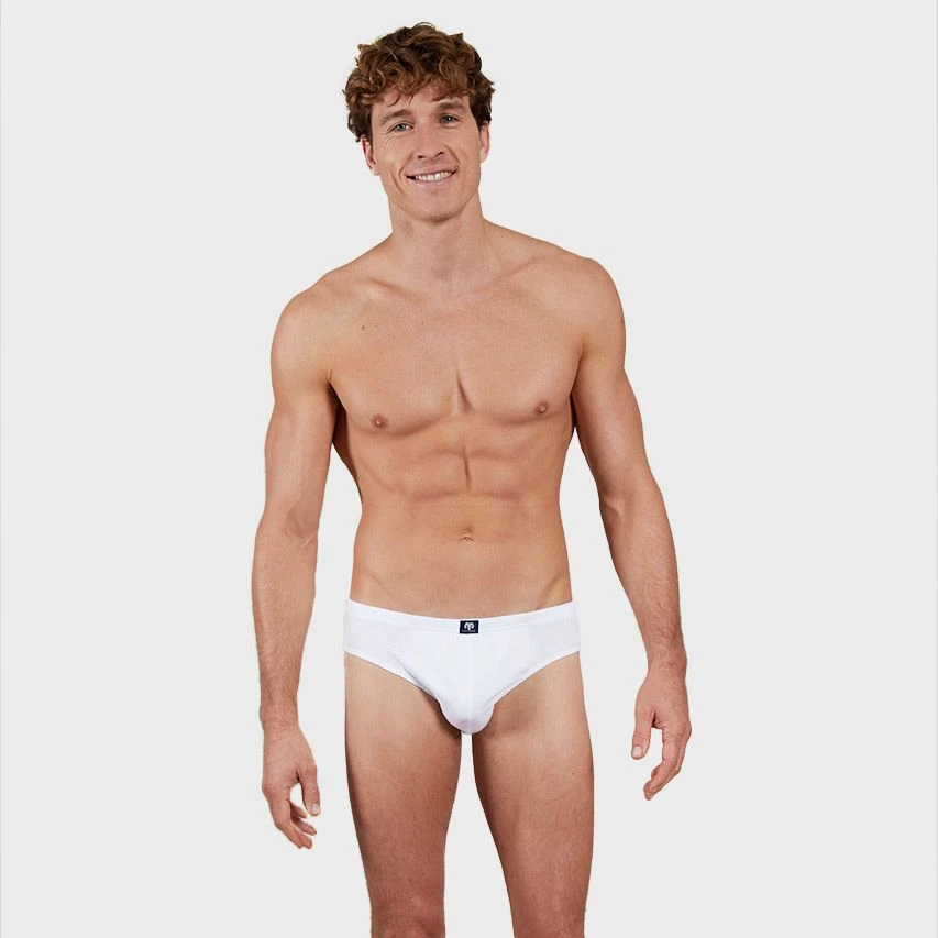 CECEBA 3-pack herenslips basic wit CECEBA 3-pack Herenslips Basic Wit -Boxers Winkel