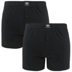 CECEBA 2-pack Wijde Boxershorts Zwart