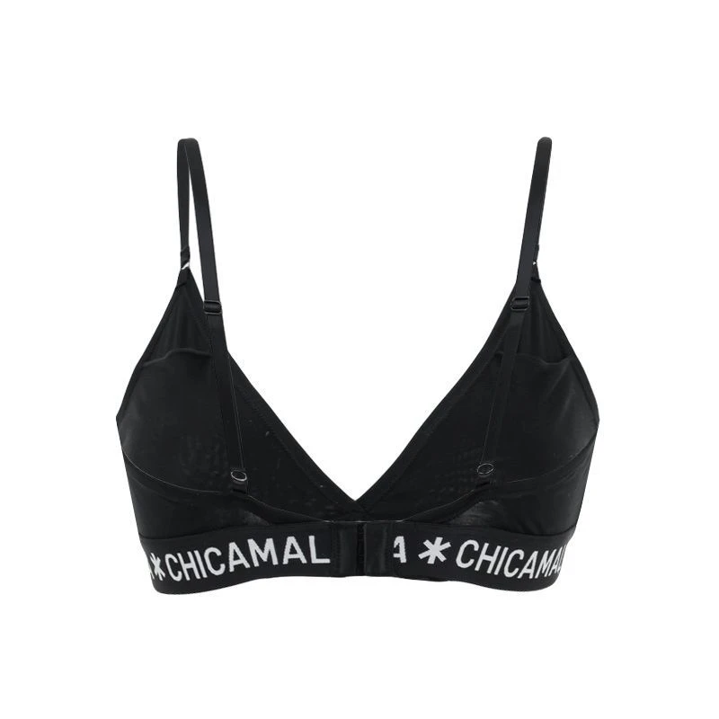 Chicamala dames triangle bralette basic zwart Chicamala Dames Triangle Bralette Basic Zwart -Boxers Winkel