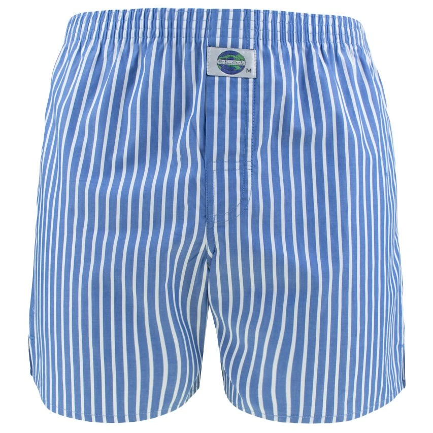 DEAL wijde boxershort stripe blauw & wit 192267 DEAL Wijde Boxershort Stripe Blauw & Wit 192267 -Boxers Winkel