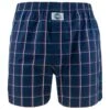 DEAL Wijde Boxershort Check Blauw 192273