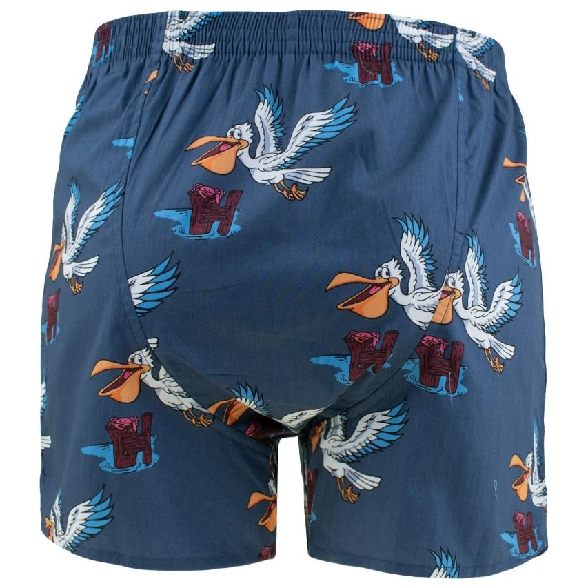 DEAL wijde boxershort pelican blauw 192275 DEAL Wijde Boxershort Pelican Blauw 192275 -Boxers Winkel