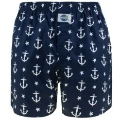 DEAL Wijde Boxershort Anchor Blauw 192276