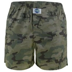 DEAL Wijde Boxershort Camouflage Groen 192278