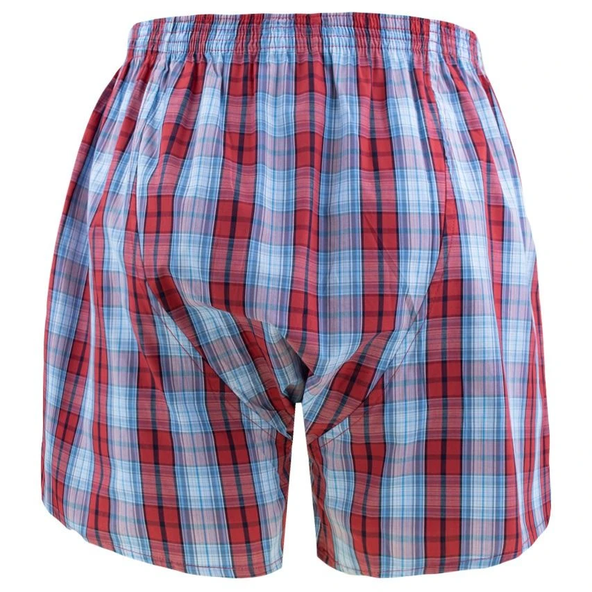 DEAL wijde boxershort check blauw & rood 192284 DEAL Wijde Boxershort Check Blauw & Rood 192284 -Boxers Winkel
