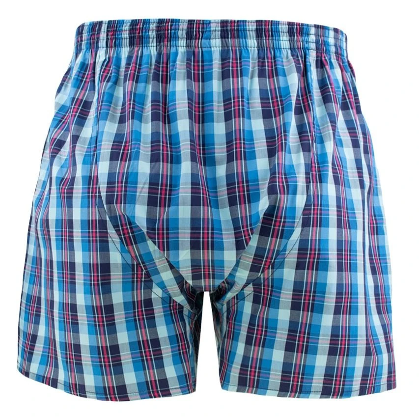 DEAL wijde boxershort check blauw & rood 192286 DEAL Wijde Boxershort Check Blauw & Rood 192286 -Boxers Winkel