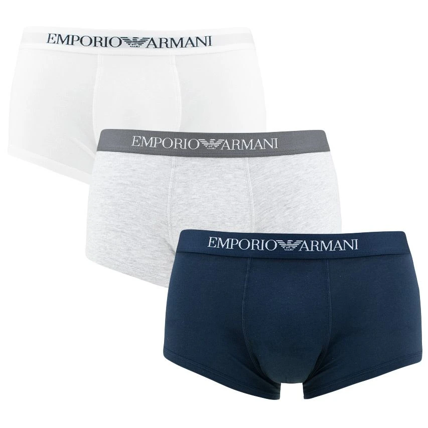 Emporio Armani 3-pack boxers cotton multi II Emporio Armani 3-pack Boxers Cotton Multi II -Boxers Winkel
