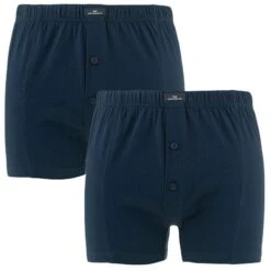 Götzburg 2-pack Wijde Boxers Blauw