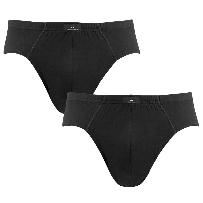 Götzburg 2-pack lyocell herenslips zwart Götzburg 2-pack Lyocell Herenslips Zwart -Boxers Winkel
