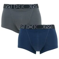 HOM HO1 2-pack Boxers Grijs & Blauw