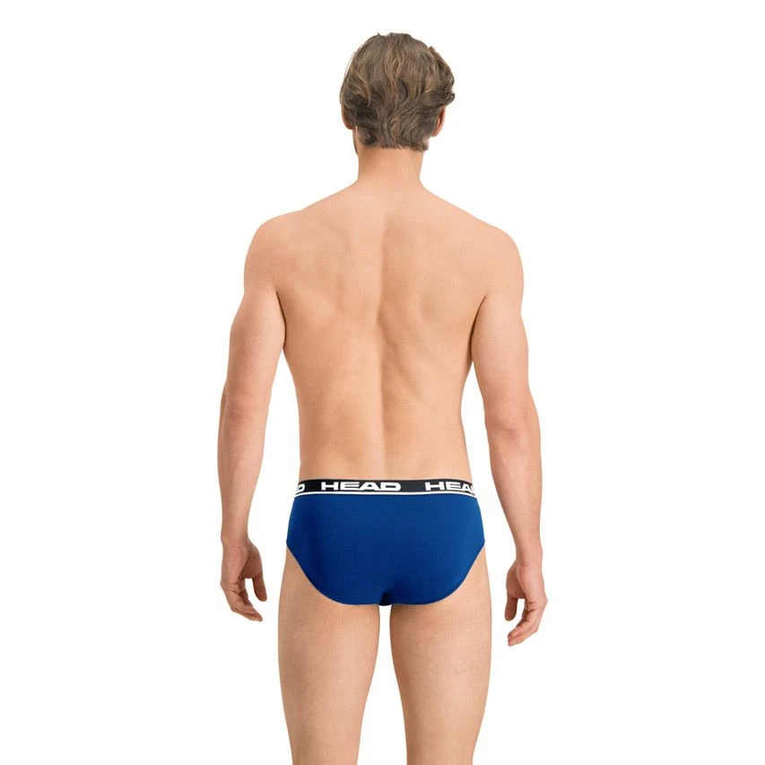 HEAD 2-pack herenslips basic blauw II HEAD 2-pack Herenslips Basic Blauw II -Boxers Winkel