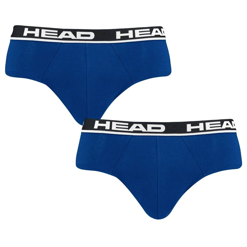 HEAD 2-pack herenslips basic blauw II HEAD 2-pack Herenslips Basic Blauw II -Boxers Winkel