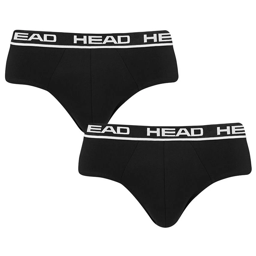 HEAD 2-pack herenslips basic zwart HEAD 2-pack Herenslips Basic Zwart -Boxers Winkel