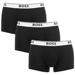Hugo Boss Power 3-pack Boxer Trunks Combi Zwart