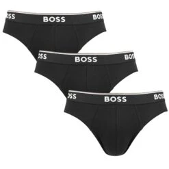 Hugo Boss Power 3-pack Herenslips Zwart