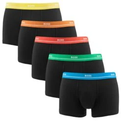 Hugo Boss BOSS 5-pack Boxers Essential Combi Zwart