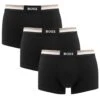 Hugo Boss BOSS Motion 3-pack Boxer Trunks Zwart