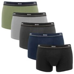 Hugo Boss BOSS Essential 5-pack Boxer Trunks Multi IV