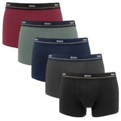 Hugo Boss BOSS Essential 5-pack Boxer Trunks Multi VI