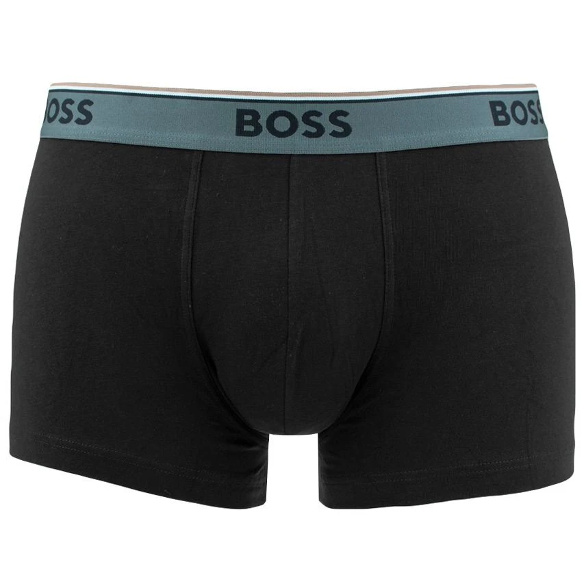 Hugo Boss BOSS power 3-pack boxer trunks basic combi zwart IV Hugo Boss BOSS Power 3-pack Boxer Trunks Basic Combi Zwart IV -Boxers Winkel