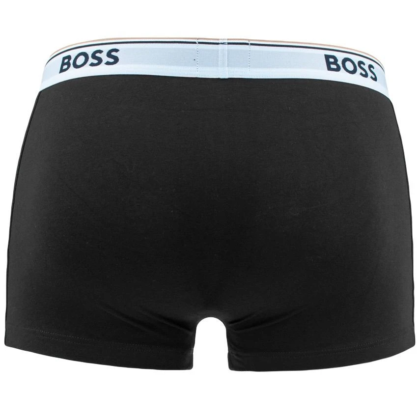 Hugo Boss BOSS power 3-pack boxer trunks basic combi zwart IV Hugo Boss BOSS Power 3-pack Boxer Trunks Basic Combi Zwart IV -Boxers Winkel